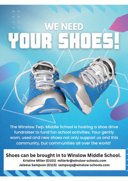 Spirit Club Shoe Drive 
